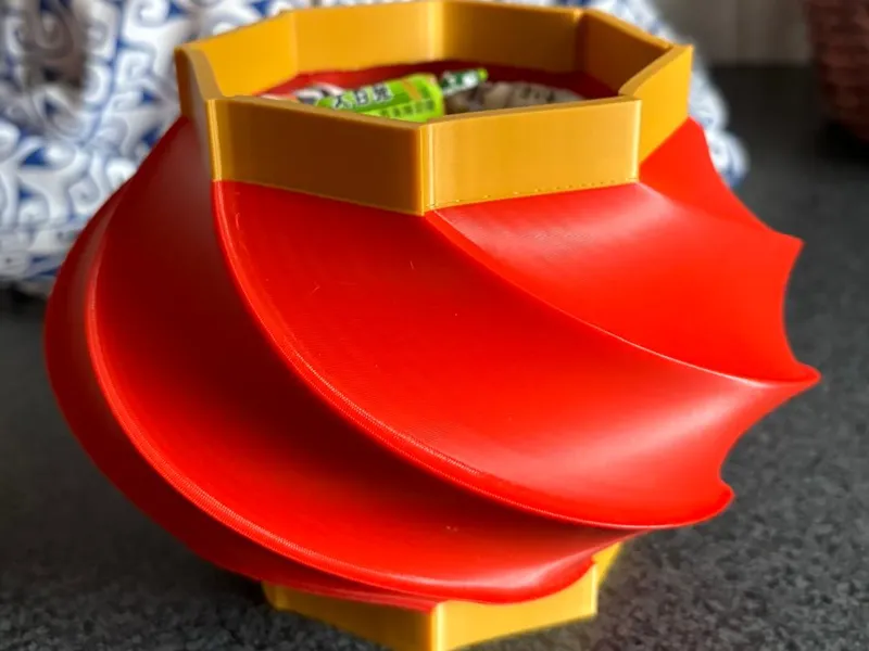 Chinese New Year Lantern Basket/Bowl (Stackable)