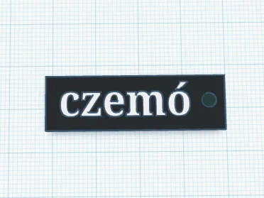 Czemó keychain