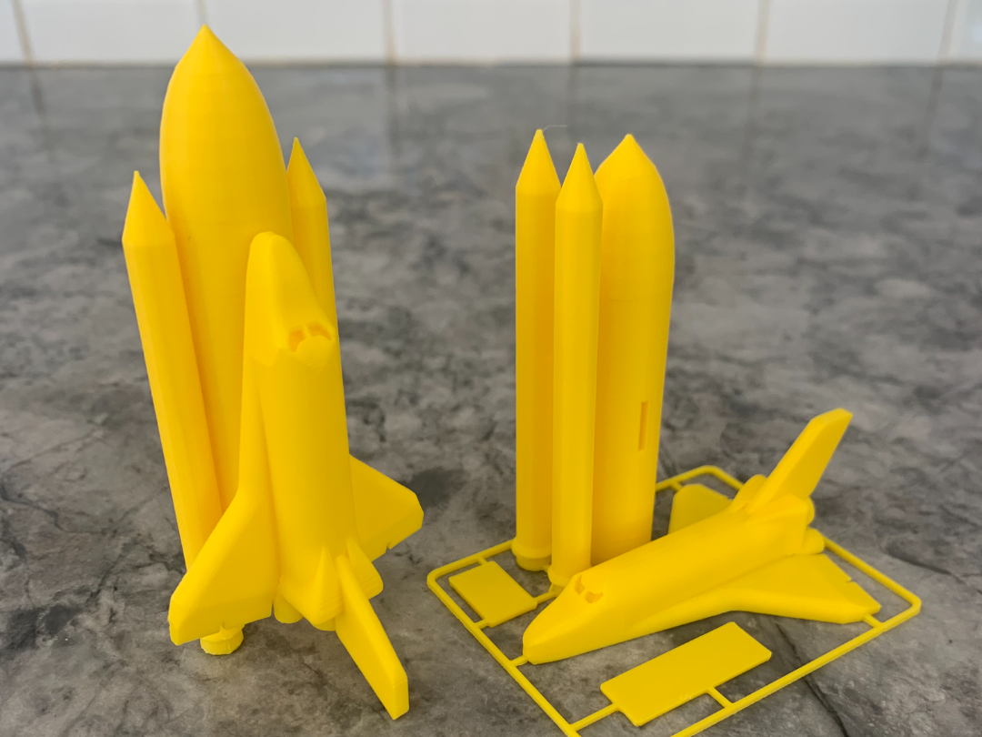 space shuttle kit card 3D model
