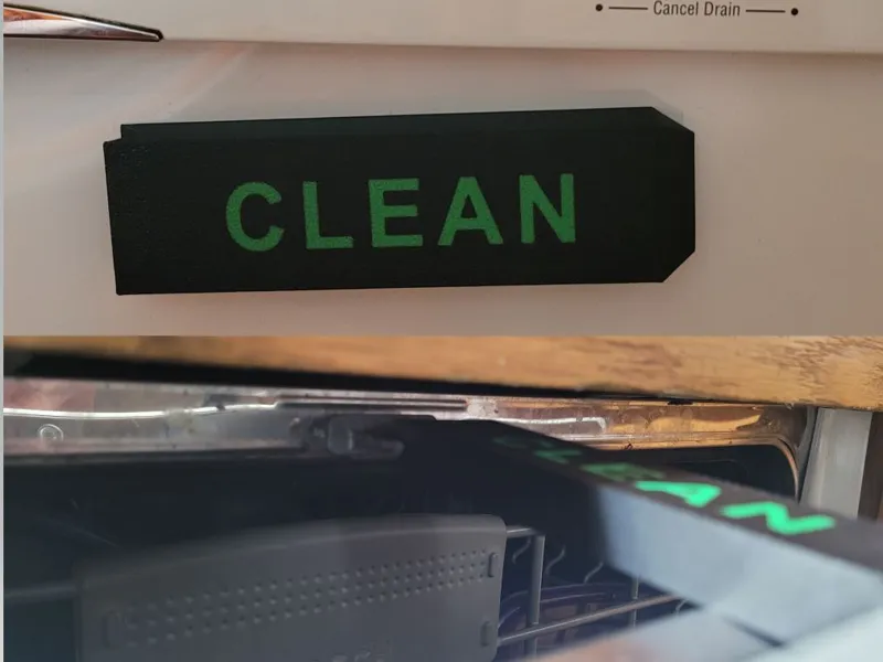 Dishwasher Clean/Dirty Magnet & Door Prop 1.0