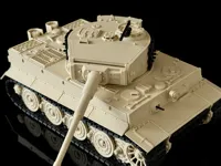 Tiger I with Print-Friendly Tracks Recommended for Beginners