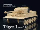 Фигурка Tiger I Ausf. E тежък танк