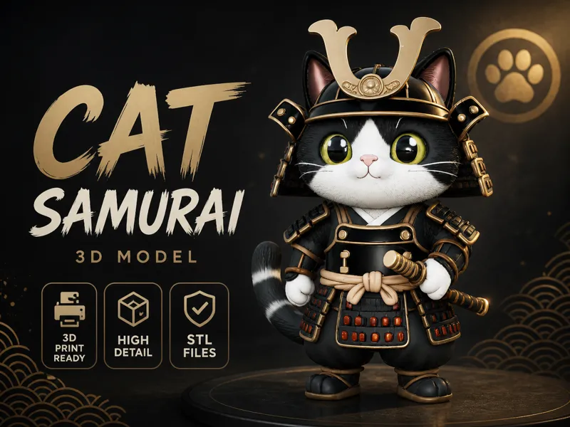 Samurai Cat