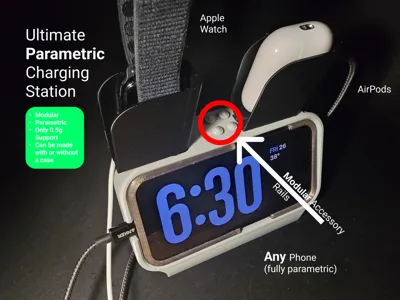 Ultimate Parametric Charging Station (modular)