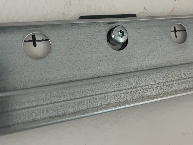 Ikea Metod Rail Spacer for Uneven Walls