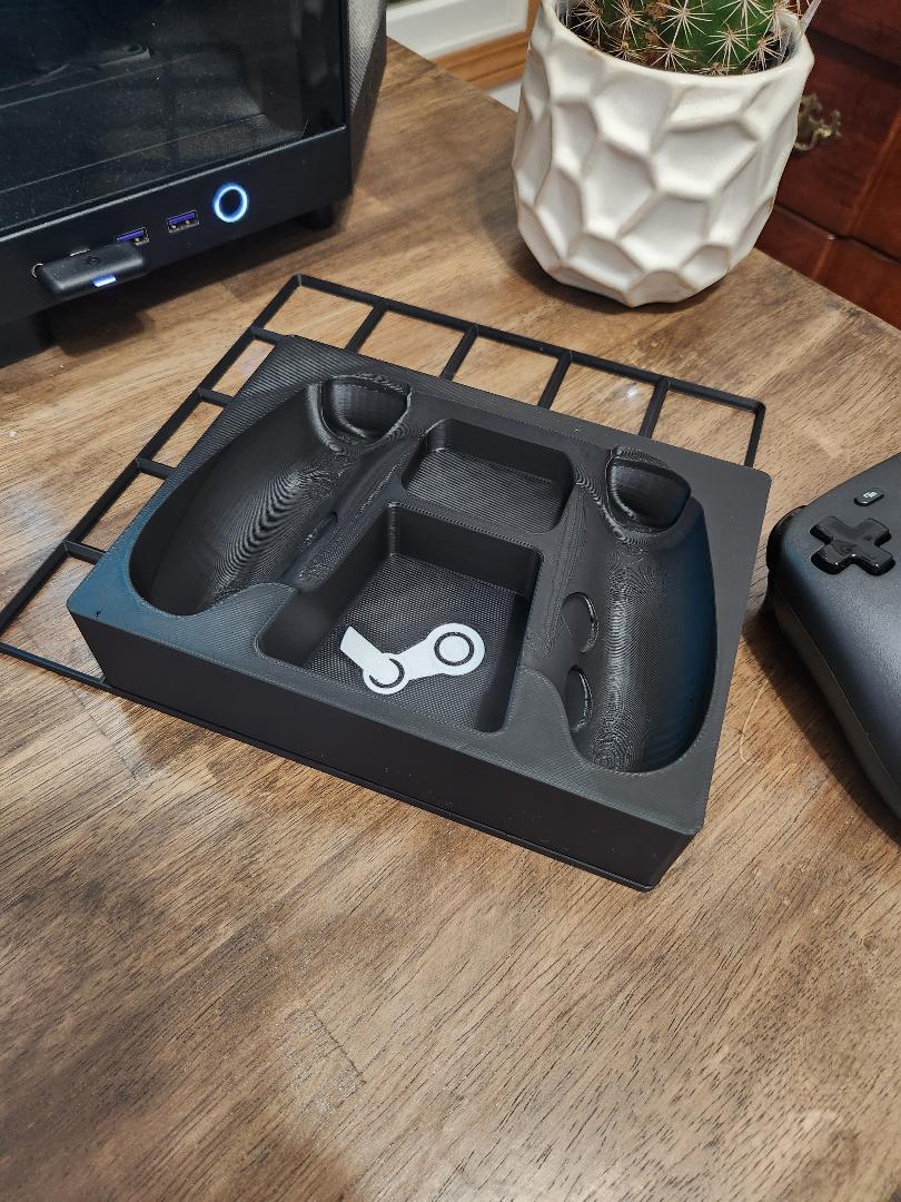 Miniatura 1 do modelo 3D Steam Controller - Gridfinity Holder