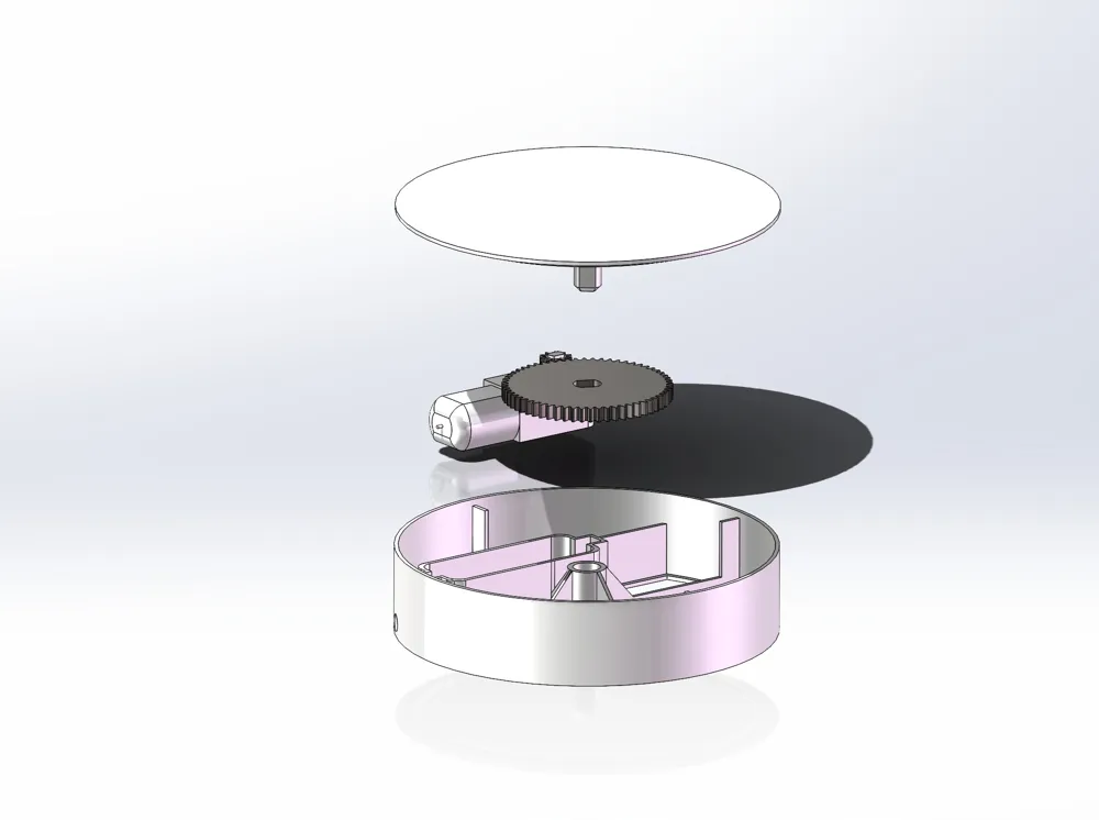 Model Electric Rotating Display Stand - Free 3D Print Model - MakerWorld