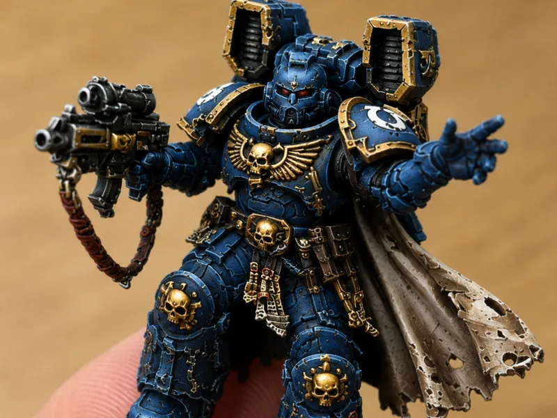 Vanguard Veterans Primaris Space Marine 7 32mm dnd