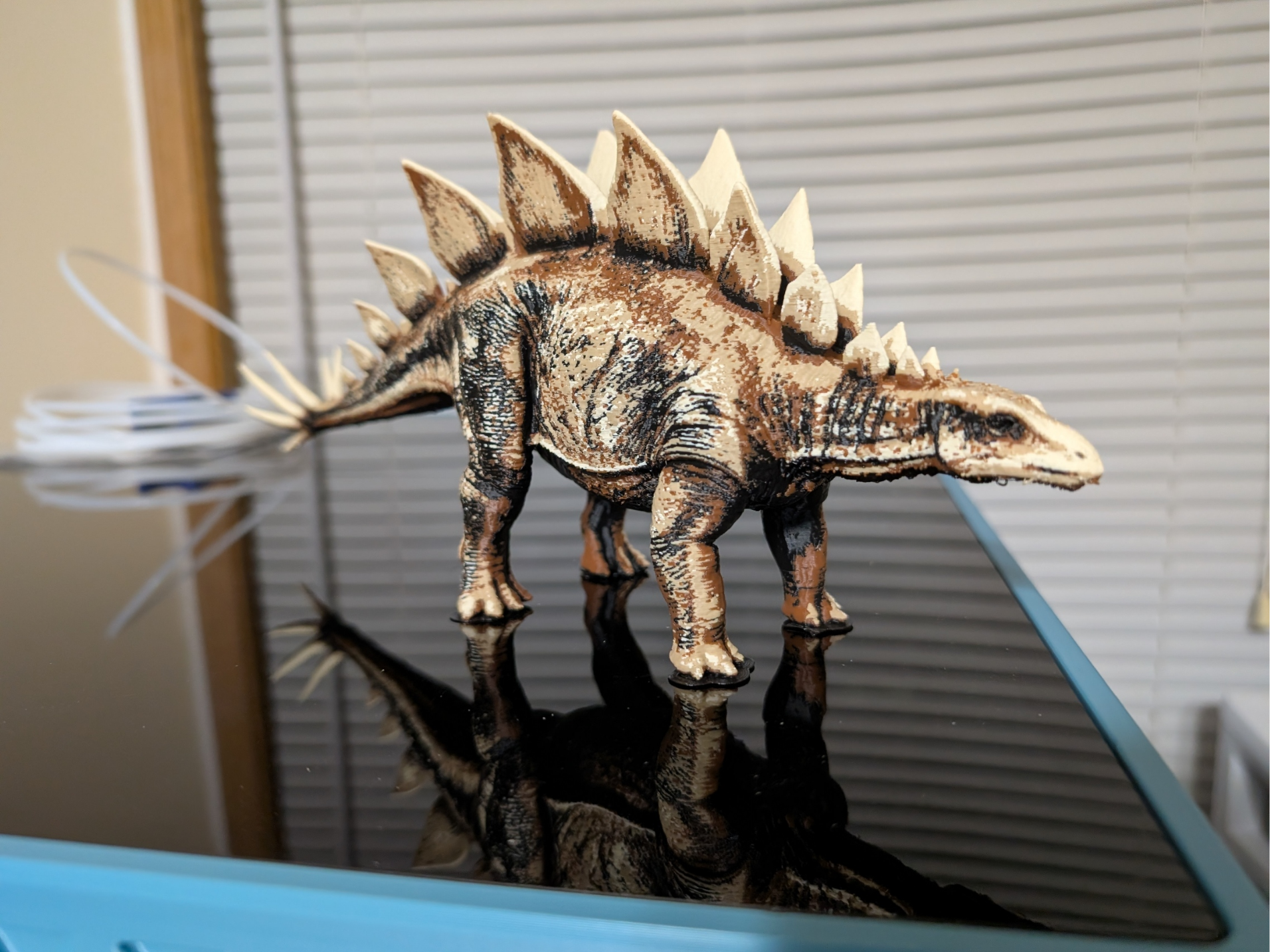 Realistic Stegosaurus 3D model