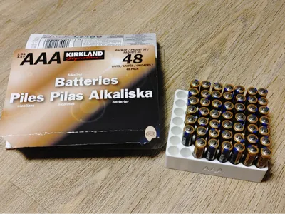 AAA Battery Holder (fits Costco 48-packs!)