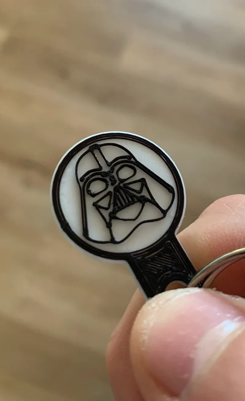 Star Wars Darth Vader Keychain / Cart Coin