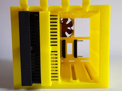 JBOD HDD cage enclosure for optical disc bay
