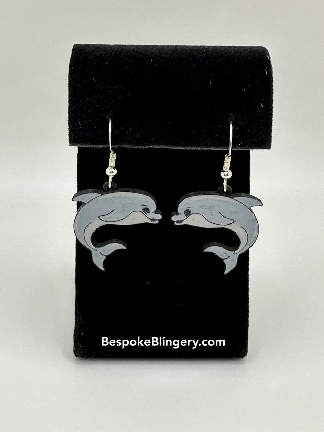 Dolphin Earrings view 2