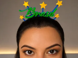 Tiara Brasil- Copa do mundo 