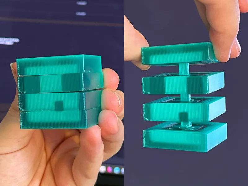 Minecraft Slime (Articulating/Print in Place)