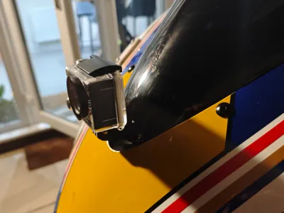 Honda CBR600RR light camera mount 