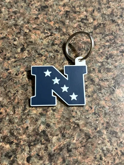 Nfc Fan Keychains NFC Keychain by Hamilton’s Custom Creations - MakerWorld