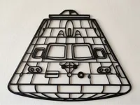 Décoration murale capsule NASA Orion — photo 1