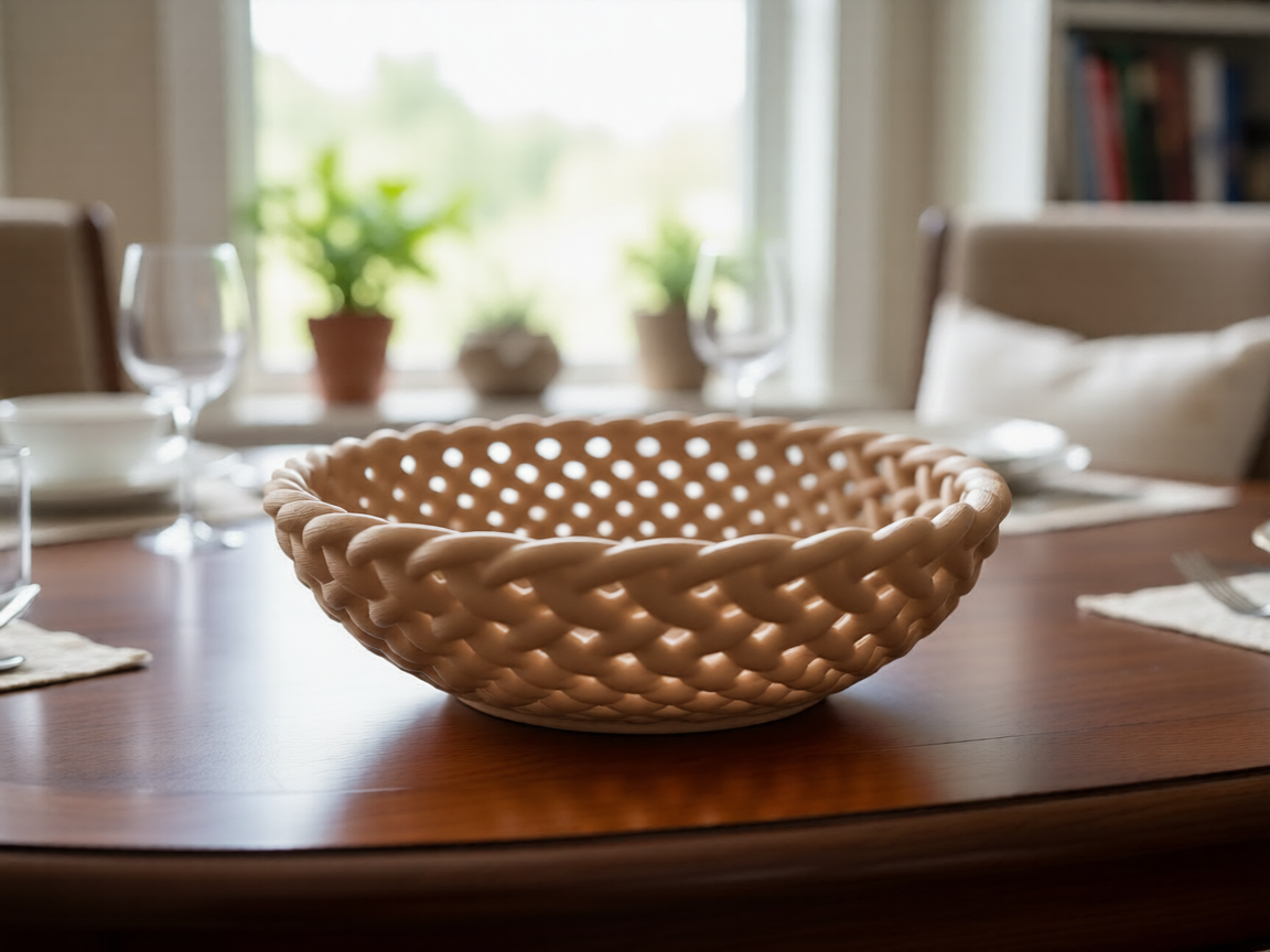 Woven Fruit Bowl – Decorative Basket (5 sizes)