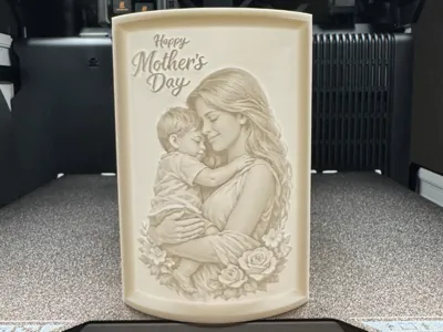 Mother’s Day Lithophane – Series 1 (Set of 3)