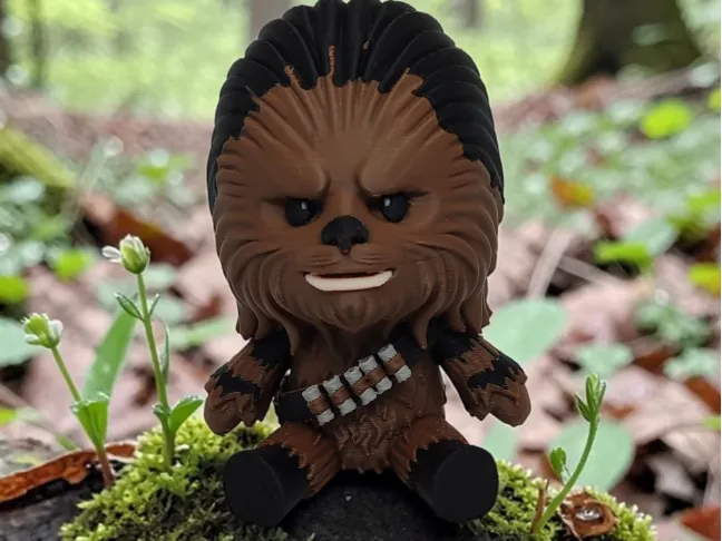 Mini figurine Chewbacca sitting