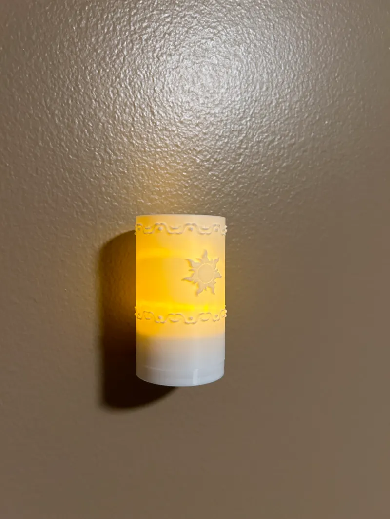 Tangle inspired Floating Lantern for Tea Light