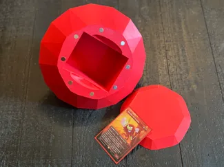 Chaos Emerald Deck Box