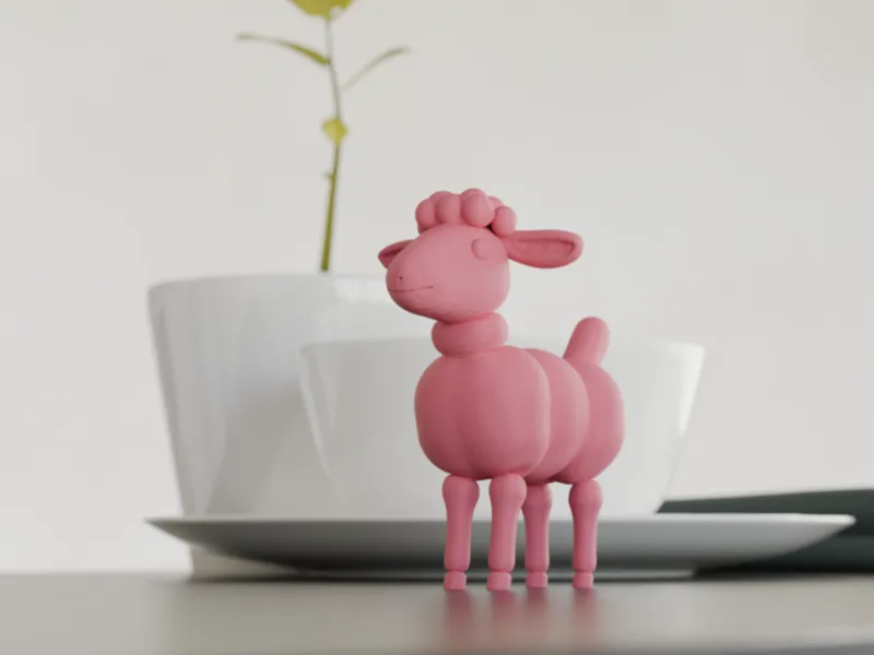 Miniature Baloon Sheep