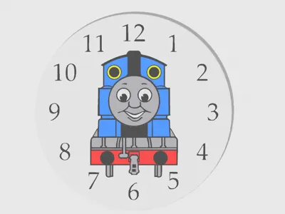 Thomas the Tank Engine Clock