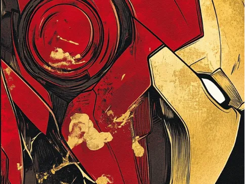 Iron Man Bookmark - Hueforge