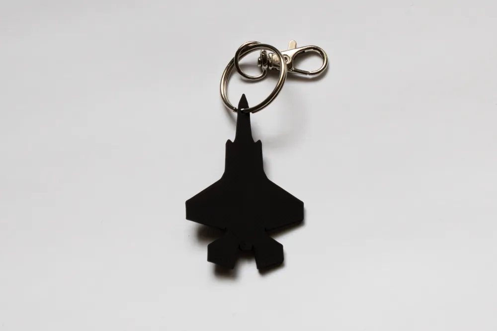 Airplane Keychain F35 - Free 3D Print Model - MakerWorld