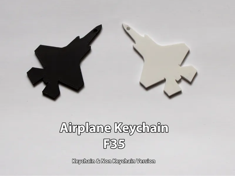 Airplane Keychain F35