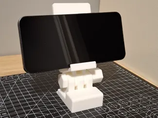 Adjustable phone holder