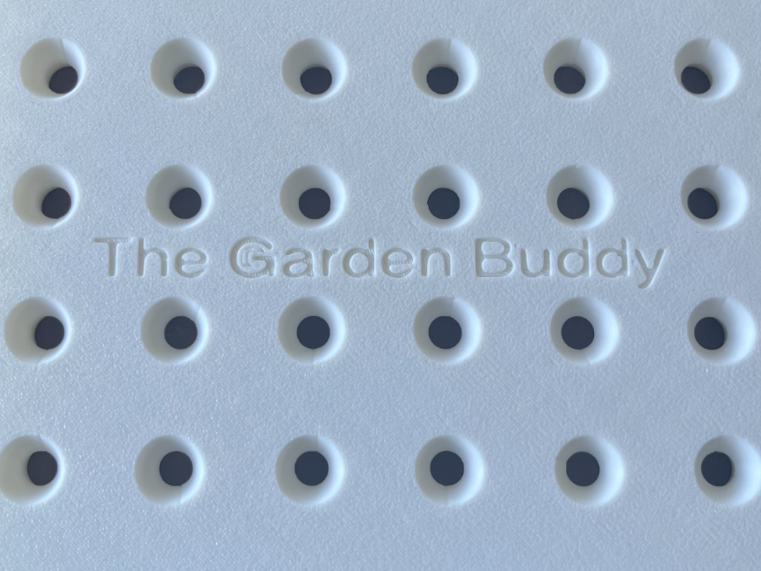 The Garden Buddy System (for precise seed spacing)