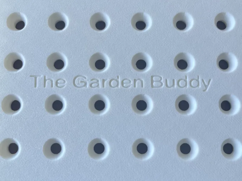 The Garden Buddy System (for precise seed spacing)