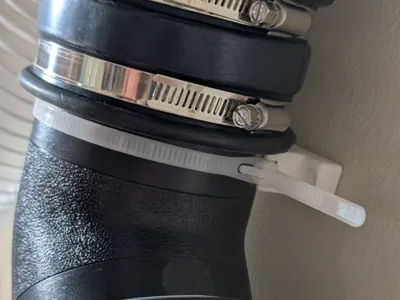 100mm Hose Wall Mount