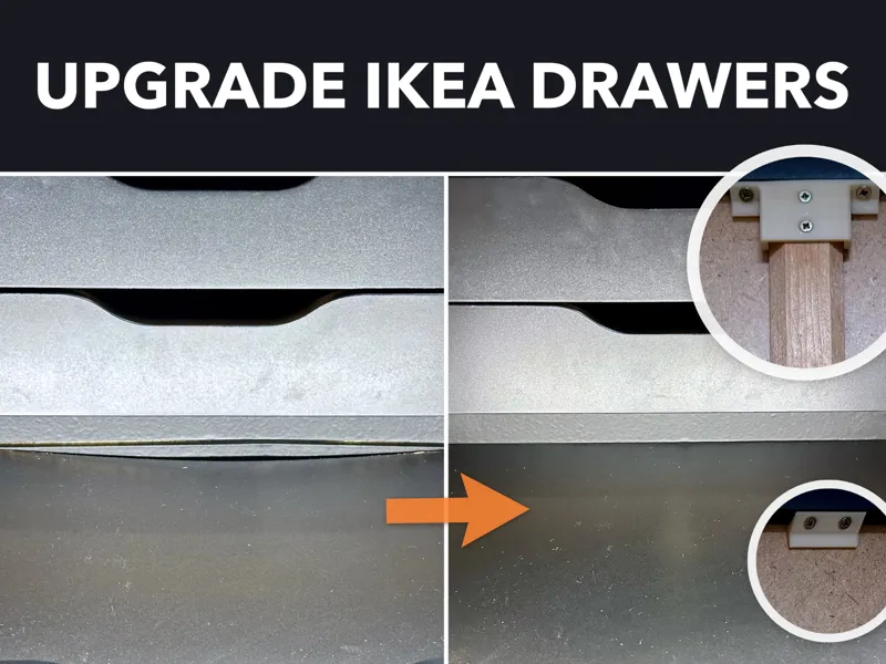 IKEA Alex Drawer Upgrade