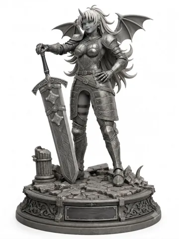 Figura decorativa: Demon King Atoferatofe Figure Rybak Mushoku Tensei — vista de referencia 2