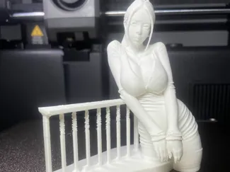 Sexy Balcony Muse Bust