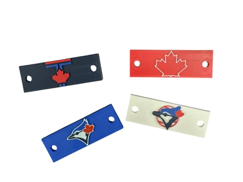 Baseball Cap Logo Plates - Toronto Blue Jays