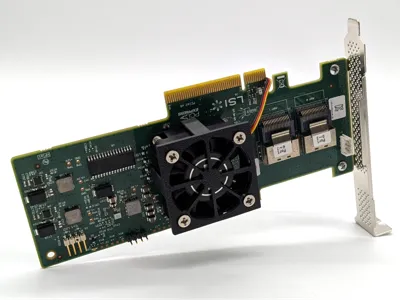 LSI 9240-8i 40mm Fan Adapter