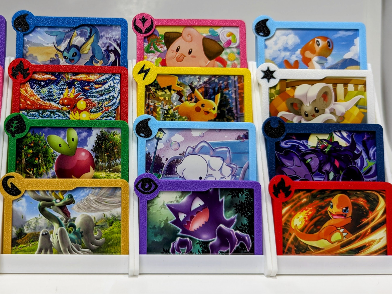 Pokemon Card Frame Magnets