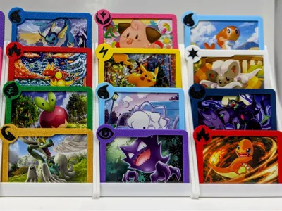 Pokemon Card Frame Magnets