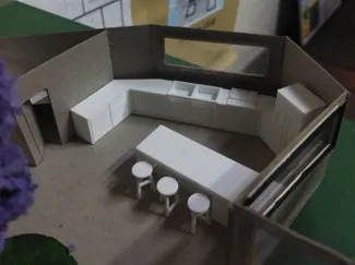 Cocina escala 1:50