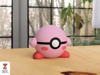 Kirby pokeball SPLIT