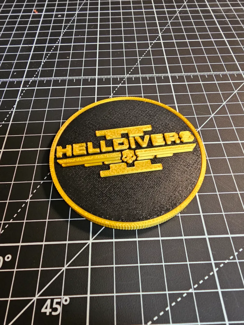 Helldivers 2 Commemorative Coin