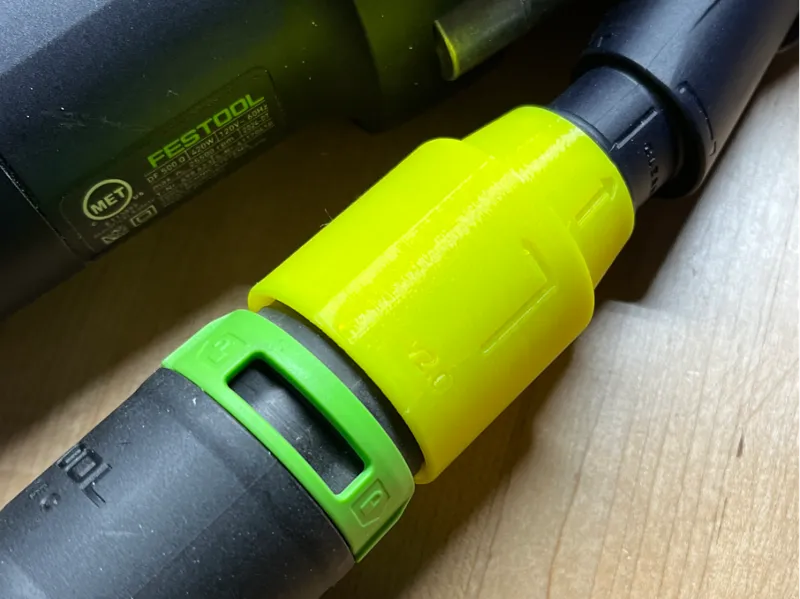 Festool Domino Vacuum Adapter