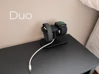 Station de charge duo Fitbit et Apple Watch — photo 1