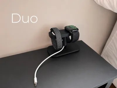 Duo - Fitbit Air and Apple Watch charging hub