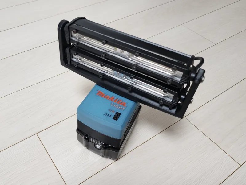makita v18 battery adapter_light